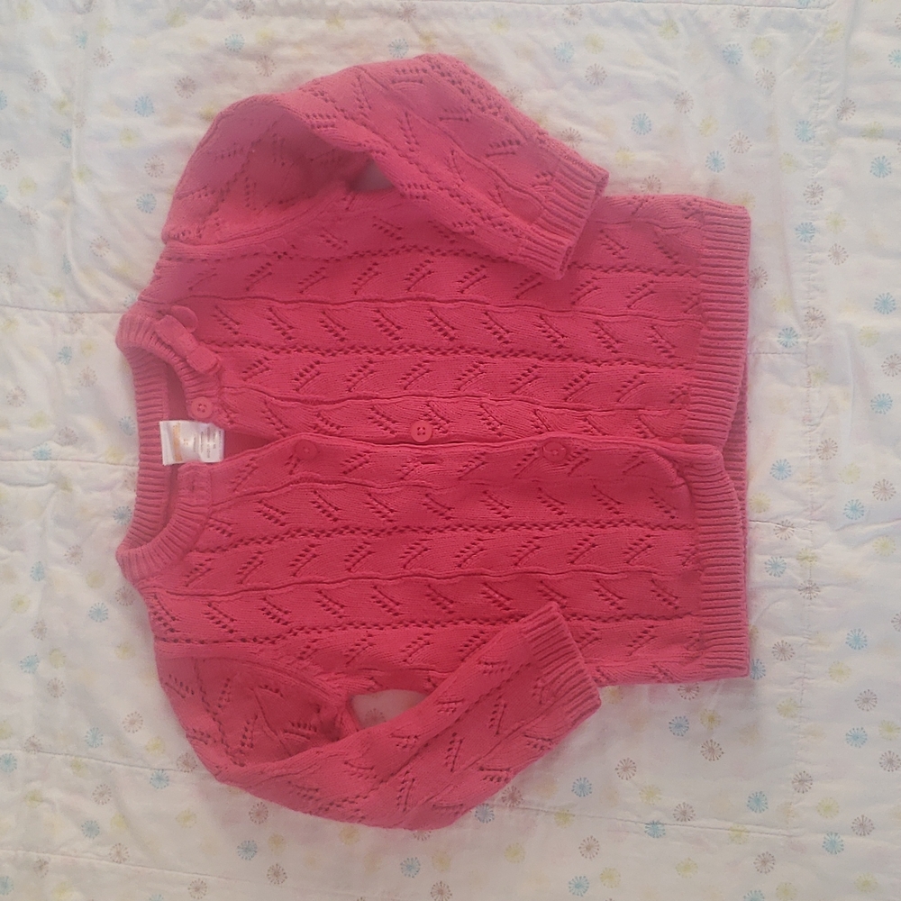Pink sweater Gymboree